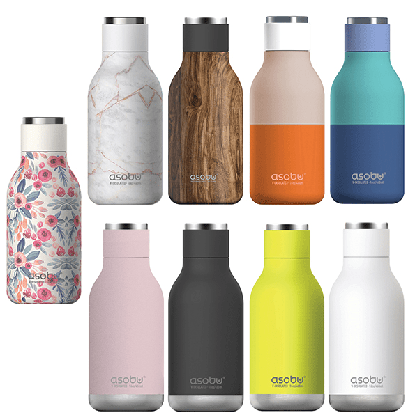 בקבוק תרמי נירוסטה אופנתי חם/קר 460 מ"ל מבית ASOBU URBAN