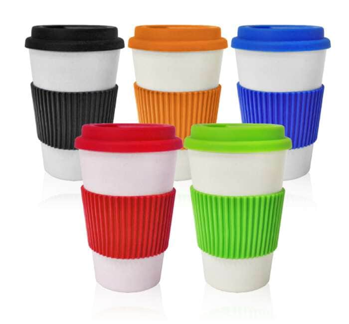 כוס תרמית אורגנית עשויה במבוק