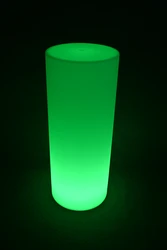 עמוד עגול בתאורת לד