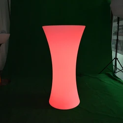 שולחן בר מואר בתאורת לד