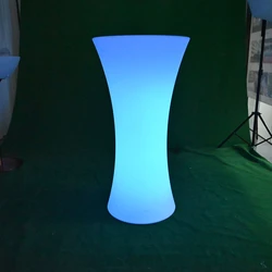 שולחן בר מואר בתאורת לד