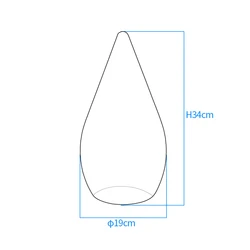 מנורה בצורה טיפה