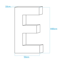MARRY ME אותיות לד מוארות להצעת נישואין