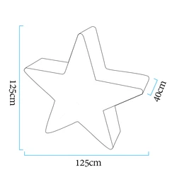 כוכבים STAR בתאורת לד