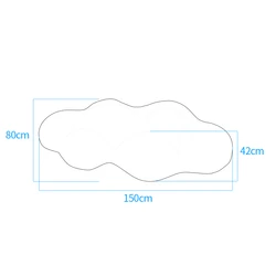 פינת ישיבה ענן בתאורת לד