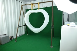 נדנדה לב בתאורת ללד