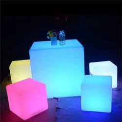 קוביית לד מוארת - 15/15/15 סמ