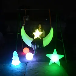 נדנדת ירח MOON בתאורת לד