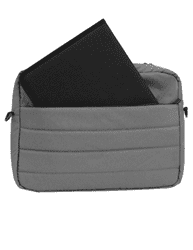 תיק למחשב נייד פולו ליין מבד מלאנז׳ ממוחזר