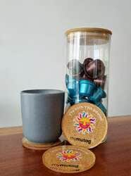 תחתיות לקפה מפרספקס הדפסת מראה