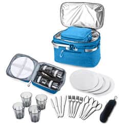 צידנית עם כלים ל-4 סועדים – אדר