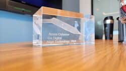 קוביית קריסטל - חריטת ליזר תלת מימד