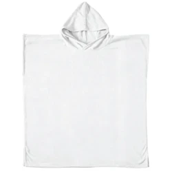 פוני מגבת פונצ'ו עם קפוצ'ון