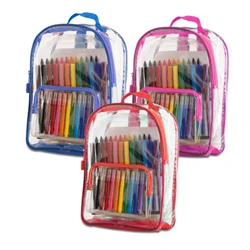 מגוון תיק גב שקוף לילדים