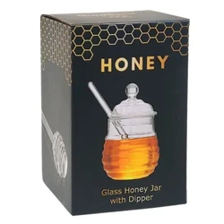 כלי דבש מזכוכית