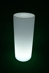 עמוד עגול בתאורת לד