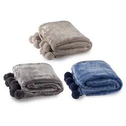 שמיכת פונפון