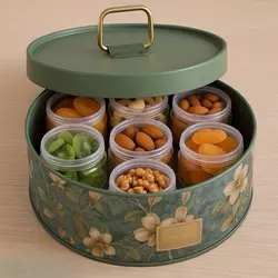 קופסא יוקרתית עם פירות יבשים