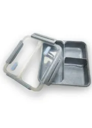 קופסת אוכל מחולקת סגירת FLAT LOCK